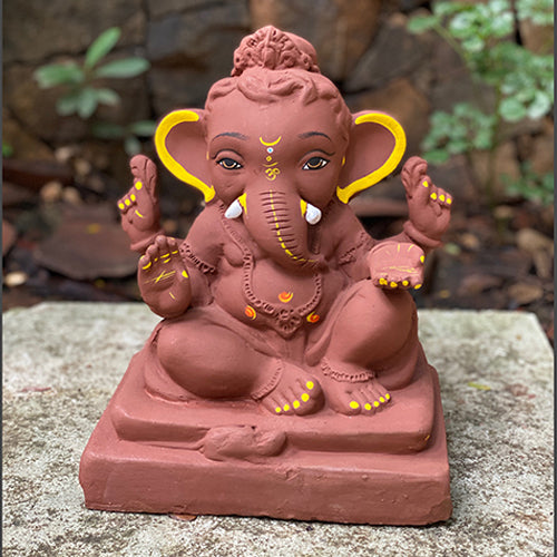 No 20 10" Mud Bal Ganesh Idol