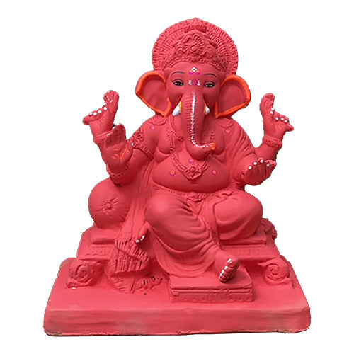 No 8 Mud Furniture Ganesh Idol 18"