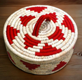 Sabai Grass Round Box 8x3 Inch | Handmade Eco-Friendly Storage Box