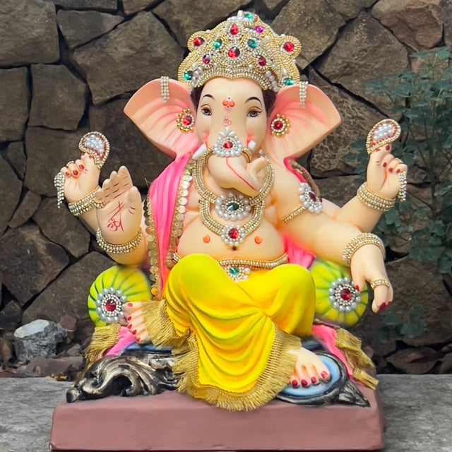 18'' Patli Mandi Paper Ganesh