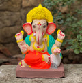 9"Shivrekar Paper Mache Ganpati