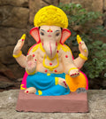12" Shivrekar Paper Mache Ganpati
