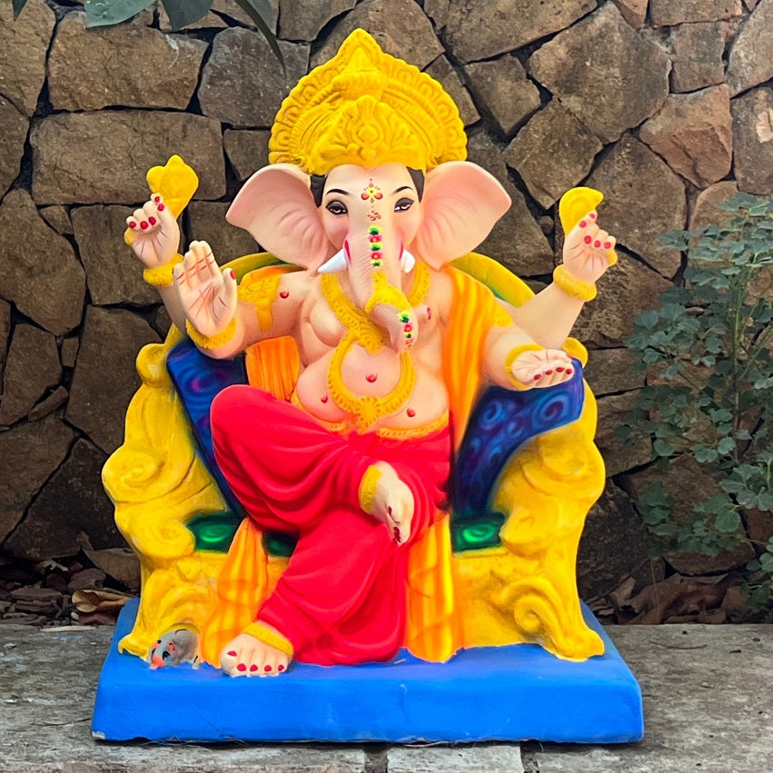 No 6 Sofa Furniture Ganesh Idol 22''