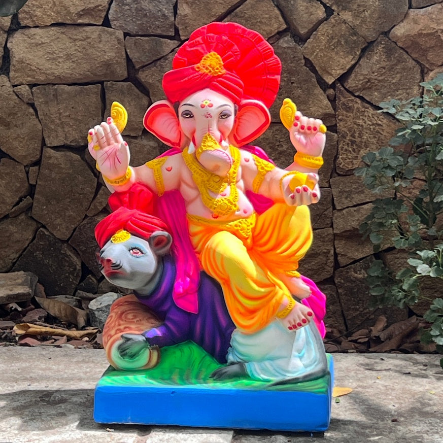 No 8 Undir Feta Ganesh Idol 18''