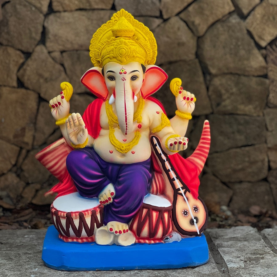 No 8 Veena Ganesh Idol 19''