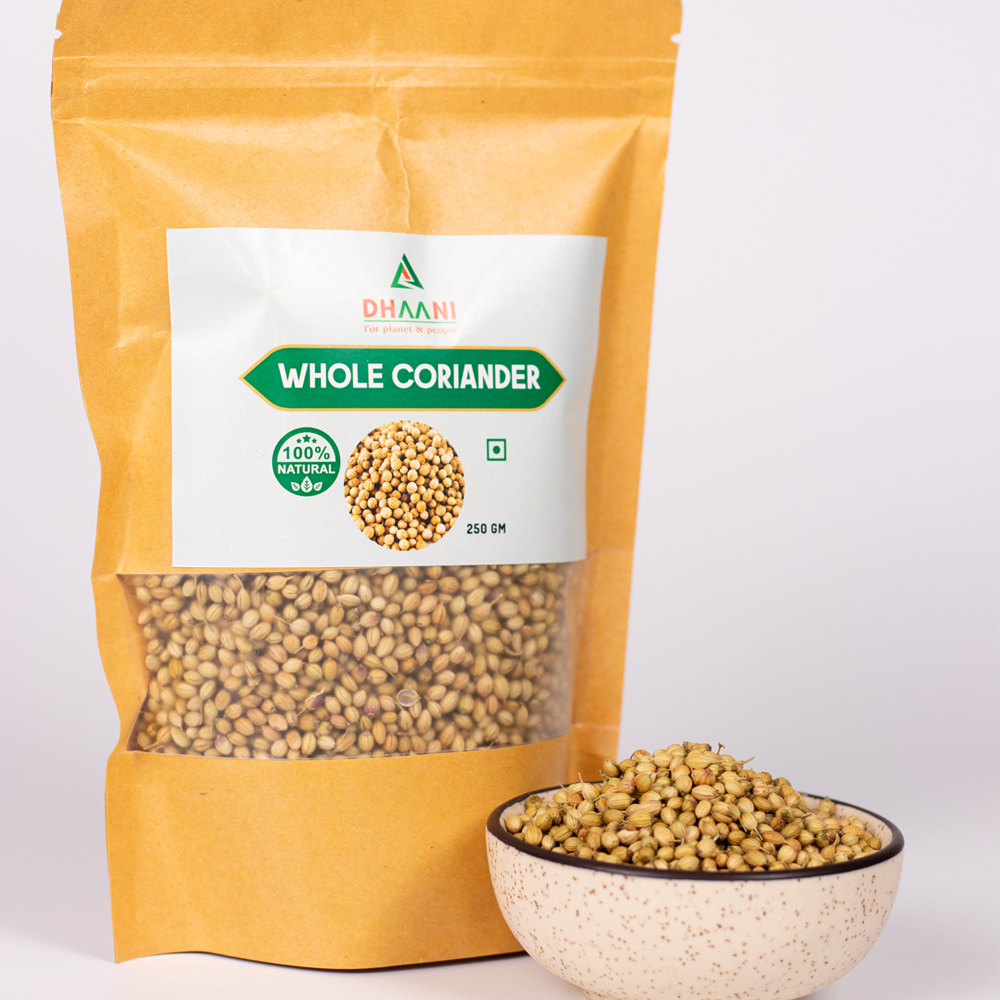 whole coriander 