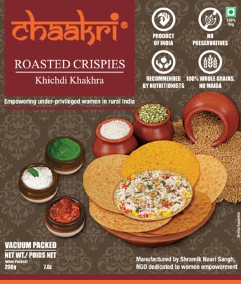 Khichdi Khakhra | Light Healthy Roasted Snack | Dhaani Foods