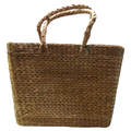 Handwoven Grass Tote Bag | Natural Carry Bag | Dhaani Foods