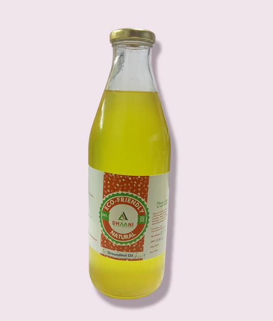Natural cold-pressed Groundnut Oil